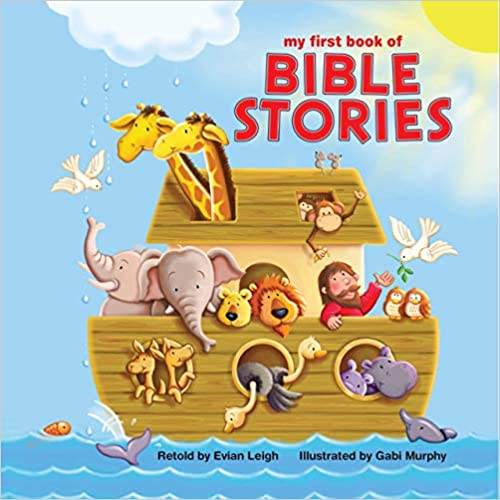My First Book of Bible Stories - Children's Chunky Padded Board Book -  Religious Stories
